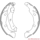 V41520000694DS Накладки челюстни за автомобил Dacia Sandero от 2008 г.