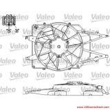 V696151FF Вентилатор за радиатор за Форд FOCUS от 1998 до 2004 г.