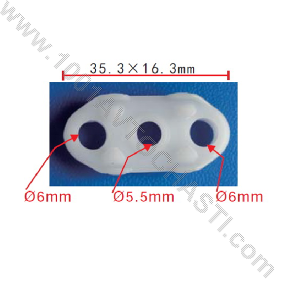 AVV-2401 Водач ляв или десен за стъклоподемник на автомобили Opel Astra Corsa Omega Vectra Zafira SAAB